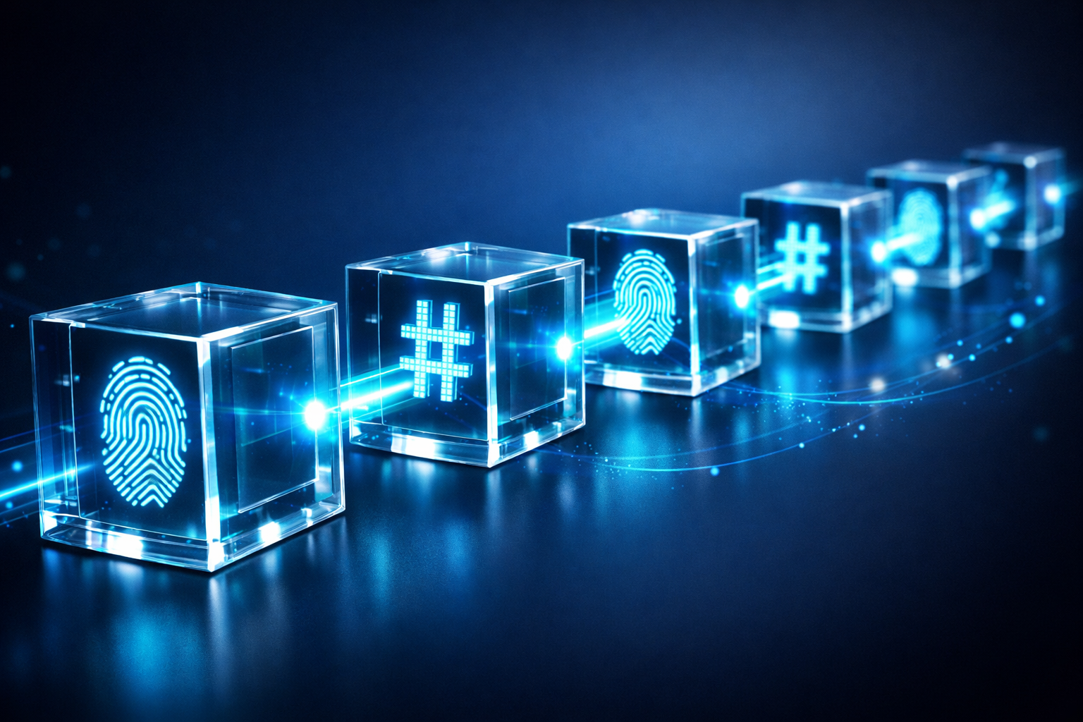 Immutable blockchain chain of custody