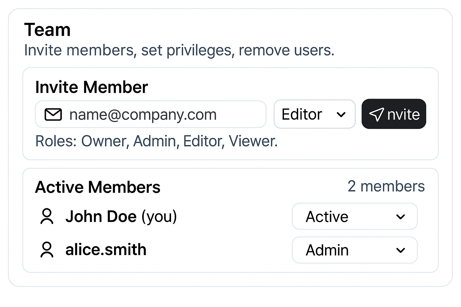 Role mapping overview