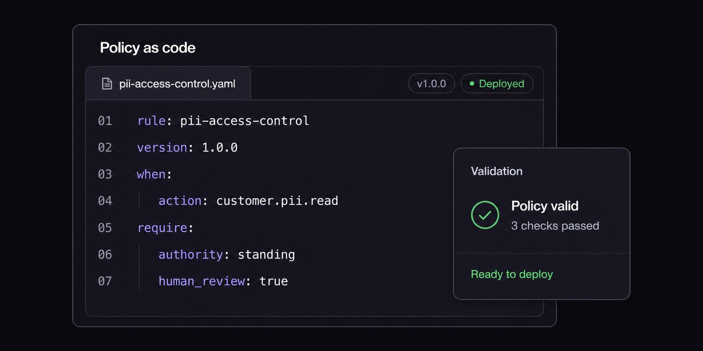 Charter as code
