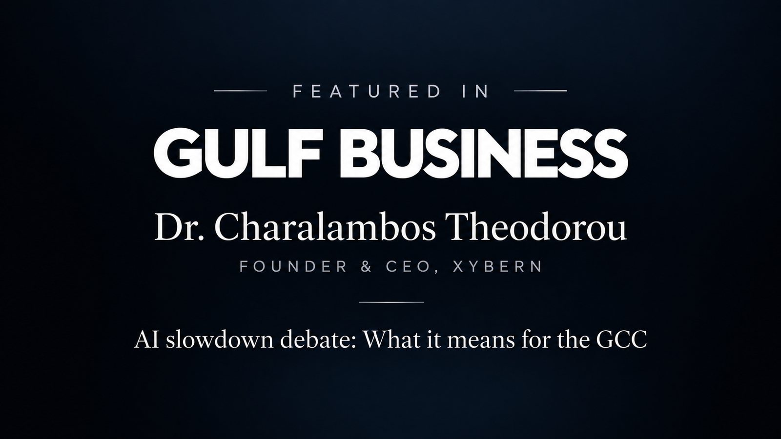 AI slowdown debate: What it means for the GCC